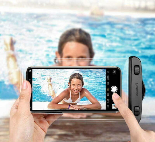 Ugreen Smartphone Case Ugreen Lp186 Waterproof Case up to 6.3" Black 60959