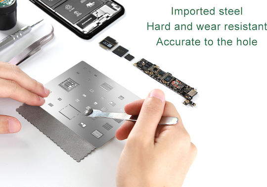 Best BST-A11 Reballing-Schablone für Mobiltelefon-Reparaturwerkzeuge BST-A11
