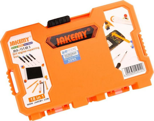 Jakemy Werkzeugsatz für Mobiltelefon-Reparaturwerkzeuge JM-9103