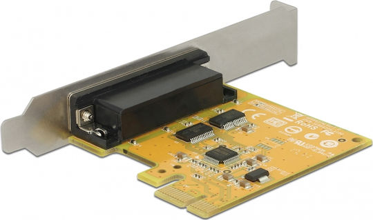 DeLock Κάρτα PCIe σε θύρα RS232 DB9 Serial
