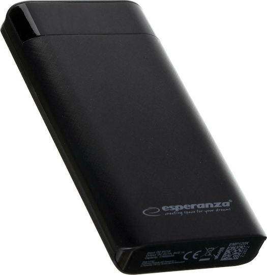 Esperanza EMP120 Power Bank 17400mAh с 2 USB-A порта Черен
