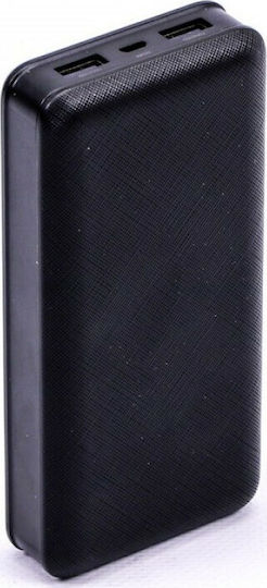 V-TAC VT-3502 Power Bank 20000mAh с 2 USB-A порта Черен