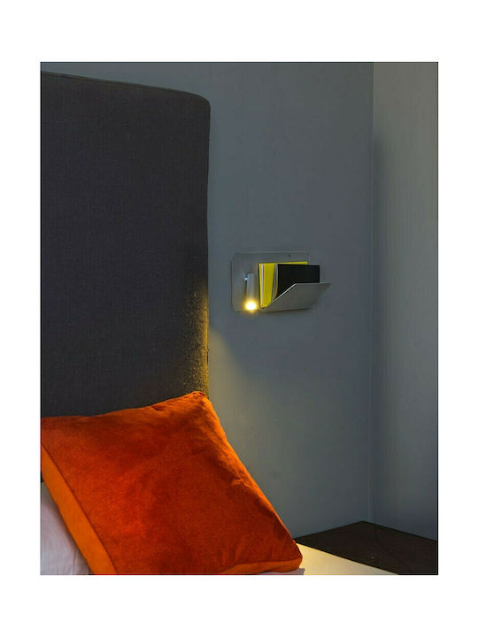 Faro Barcelona Suau Modern Lamp Wall with Integrated LED and Warm White Light 28x15.5cm