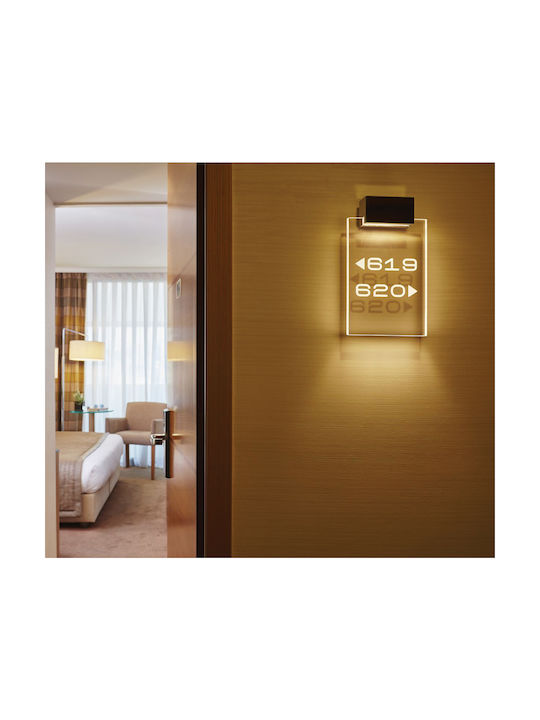 VK Lighting Φωτιστικό Τοίχου LED Διάφανο 16x16εκ. VK Lighting Φωτιστικό Τοίχου LED Διάφανο 16x16εκ.