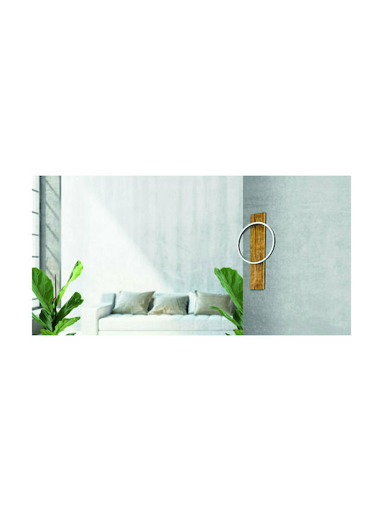 Eglo Boyal Lamp Wall LED Black 30x30x56cm Eglo Boyal Lamp Wall LED Black 30x30x56cm