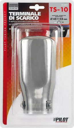 Lampa Μπούκα Εξάτμισης TS-10 Universal Τετράγωνη 45-55mm