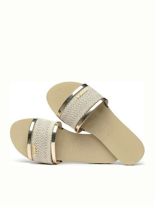 You Trancoso Premium Slides σε Μπεζ Χρώμα 4146063-0154