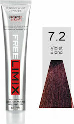 Freelimix Permanent Color Βαφή Μαλλιών 7.2 Ξανθ...