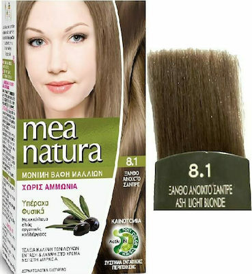 Farcom Mea Natura Set Haarfarbe kein Ammoniak 8.1 Blank Open Sandrine 60ml