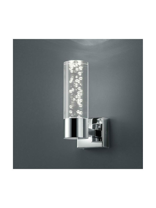 Trio Lighting Bolsa Lamp Bathroom LED Silver 7x19cm Trio Lighting Bolsa Lamp Bathroom LED Silver 7x19cm