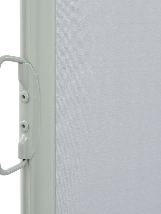 vidaXL Garden Sideway Sunshade Roller Gray 1.2x3cm