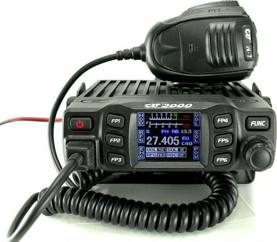 CRT 2000 CB Αυτοκινήτου 4W με Έγχρωμη Οθόνη
