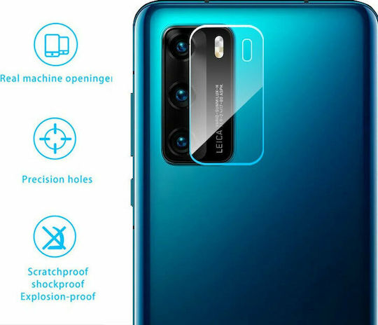 Smartfits Lens Προστασία Κάμερας Tempered Glass Διάφανο για το Huawei P40