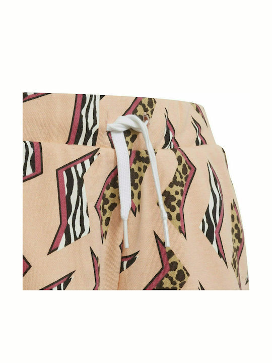 adidas Kids' Shorts/Bermudas Fabric Allover Print Pink