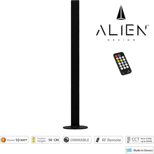 GloboStar Alien Diva Dekorative Lampe Bar Schwarz