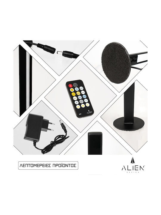 GloboStar Διακοσμητικό Φωτιστικό Alien Diva LED Ρυθμιζόμενο Λευκό Μπάρα 50εκ.