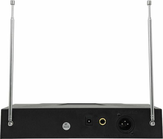 QTX Sound VN1 Set Wireless Δυναμικό Microphone Πέτου, Clip On for Vocals VHF 174.5MHz