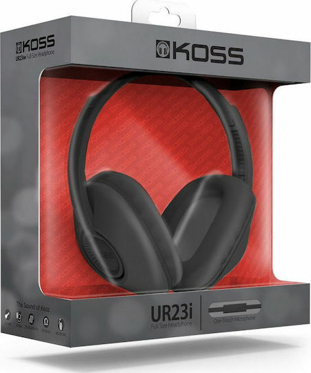 Koss UR23i Ενσύρματα Over Ear Ακουστικά Μαύρα
