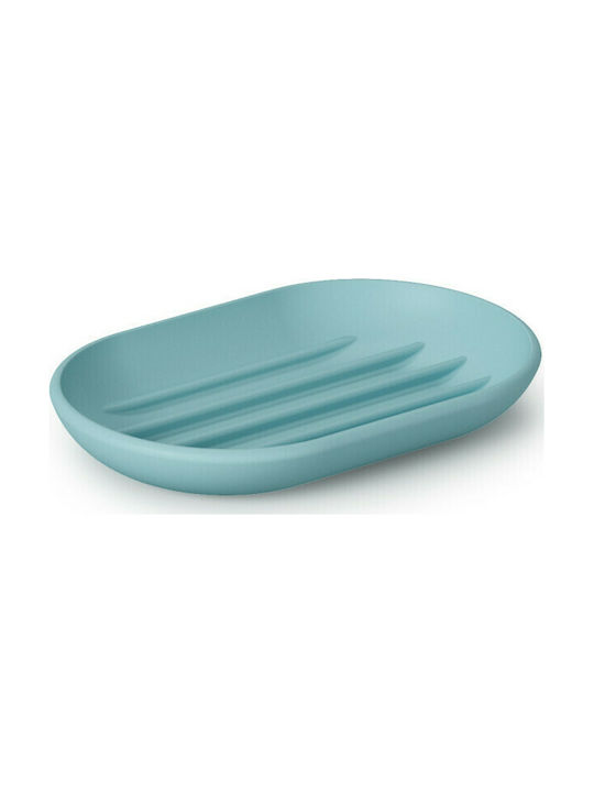 Umbra Touch Plastic Soap Dish Countertop Blue