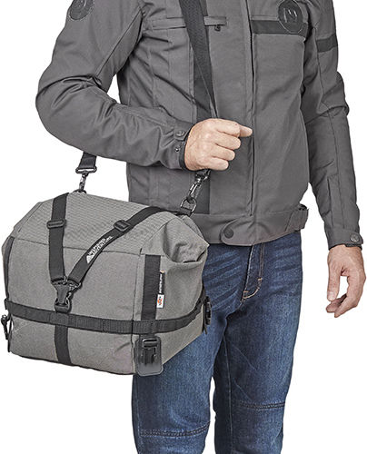 Kappa Moto BA1207 Motorcycle Tail Bag 19lt Gray