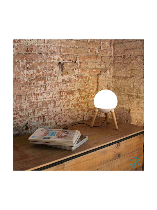 Faro Barcelona Mine Decorative Lamp with Socket for Bulb E27 White