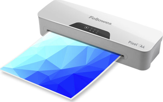 Fellowes Πλαστικοποιητής Pixel Επιτραπέζιος για A4 125 microns