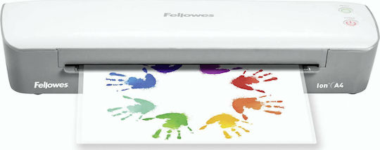 Fellowes Πλαστικοποιητής Ion Επιτραπέζιος για A4 125 microns