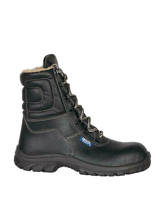 Lemaitre Snowfox Waterproof Boots Safety Black S3 with Certification P,SRC