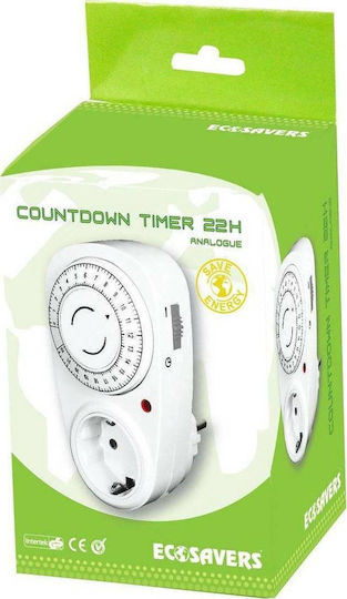 Ecosavers Mechanischer Zeitschaltsteckdose Täglicher Mit Rückwärtszähler