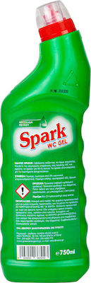 Spark Cleaning Gel Toilet with Scent Freshness of Pine 750ml