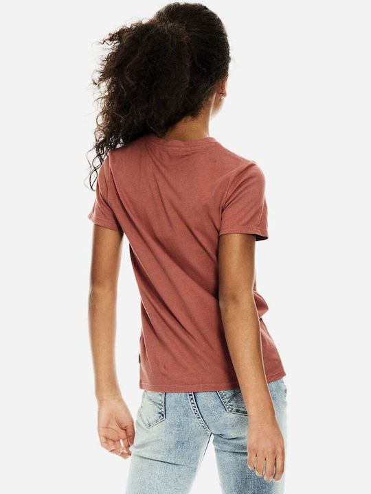 Παιδικό T-shirt Μπορντό Desert Valley