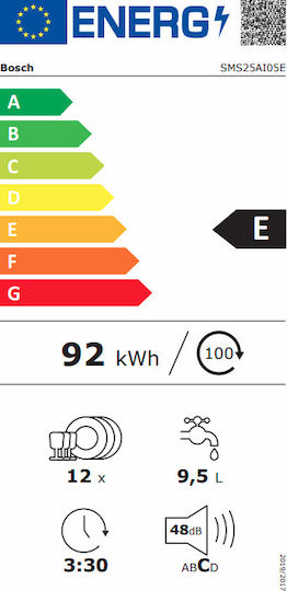 Bosch за 12 комплекта Ш60xВ84.5см. Inox