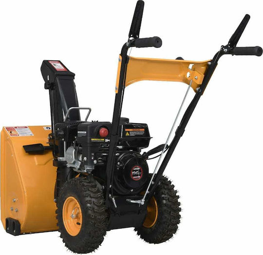 vidaXL Benzinbetriebener Schneefräse 6.5hp