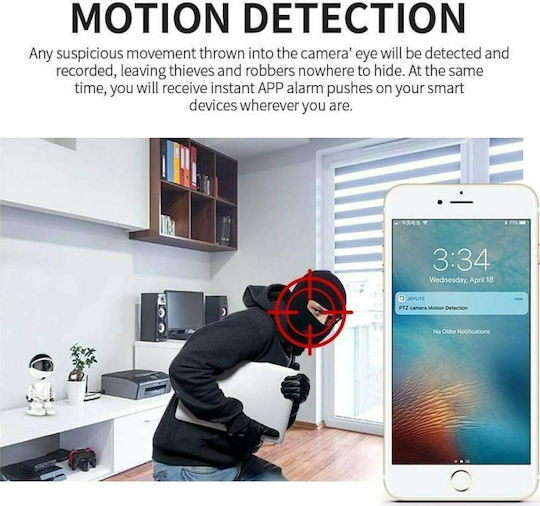 Andowl Hidden Camera WiFi Robots 5MP with Memory Card Slot and Motion Detector