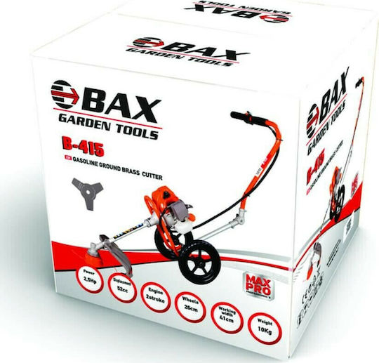 Bax Zweitakt-Benzinmotor Mit Rädern Freischneider 2.5hp 10kg