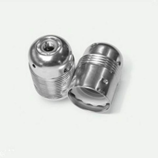 Arditi Socket Extension for Socket E27 in Silver color Set 1pcs 035408