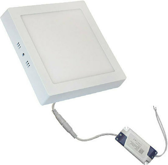 Adeleq Εξωτερικό LED Panel 18W 22x22εκ. Adeleq Εξωτερικό LED Panel 18W 22x22εκ.
