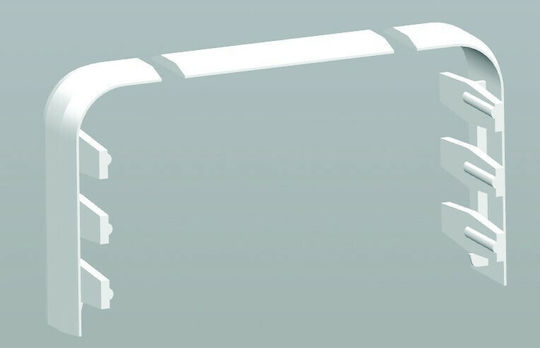 Dabler Channel Component Connector Cover 2 Channels for Structured Cable Installations 251/08