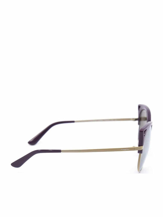 Vogue Women's Sunglasses with Burgundy Frame and Brown Mirror Lens VO5137S 25395