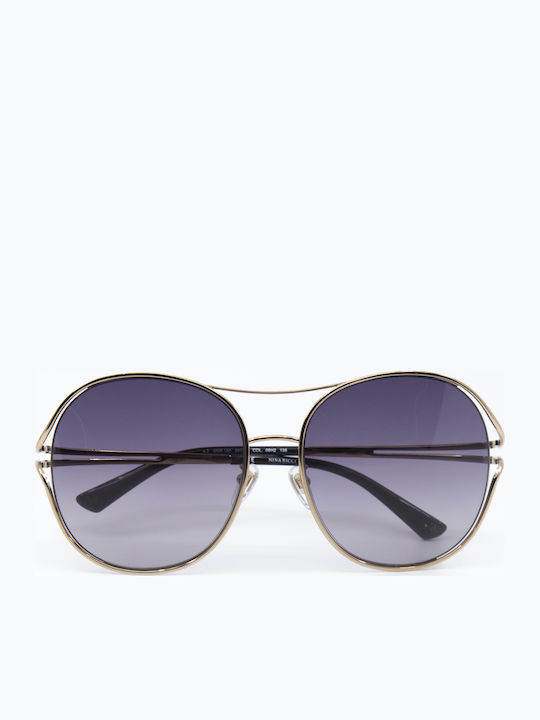 Nina Ricci Women's Sunglasses with Gold Metal Frame SNR168 08H2