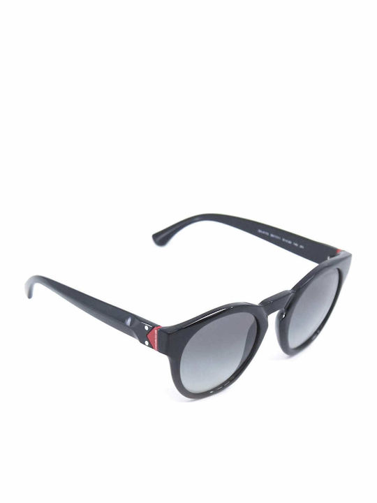 Emporio Armani Γυαλιά Ηλίου Μαύρα με Κοκκάλινο Σκελετό Emporio Armani Γυαλιά Ηλίου Μαύρα με Κοκκάλινο Σκελετό