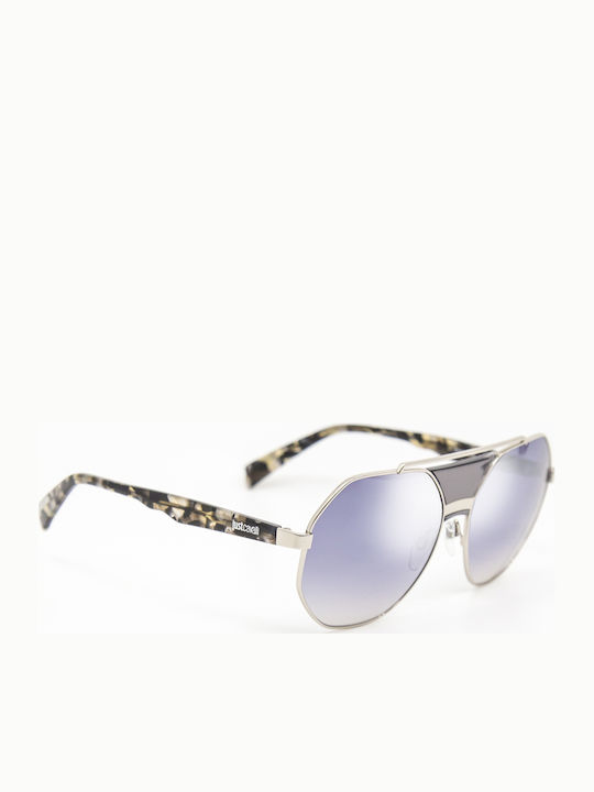 Just Cavalli Femei Ochelari de soare cu Argint Din metal Rame JC828S 20C