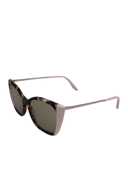 Prada Women's Sunglasses with Multicolour Frame and Gray Lens SPR12X 04B5J2