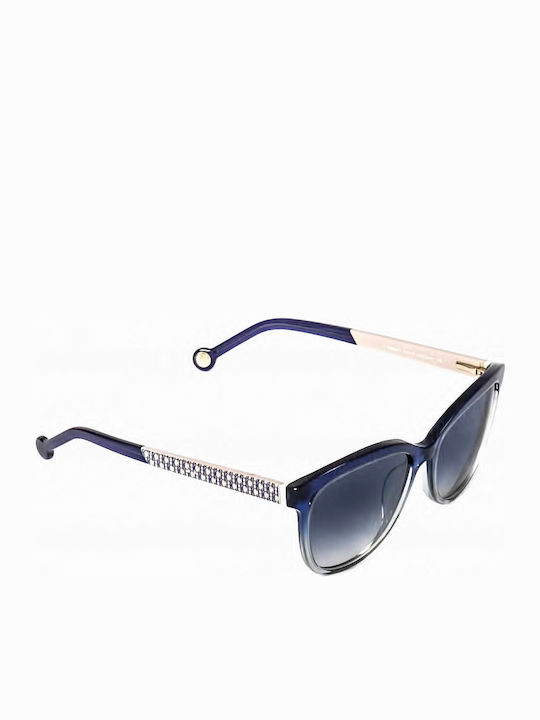 Carolina Herrera Women's Sunglasses with Blue Frame SHE647 0N91