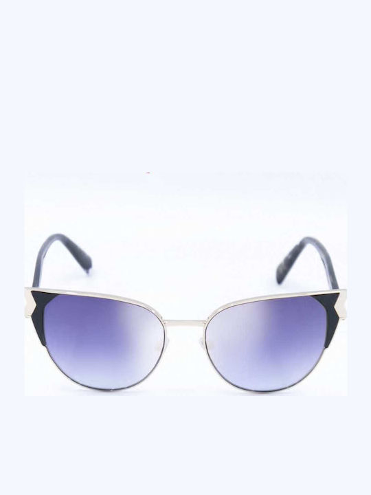 Just Cavalli Women's Sunglasses with Gold Frame and Gray Lens JC825S 55C