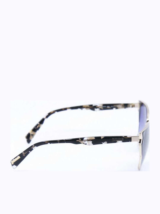 Just Cavalli Women's Sunglasses with Gold Frame and Gray Lens JC825S 55C