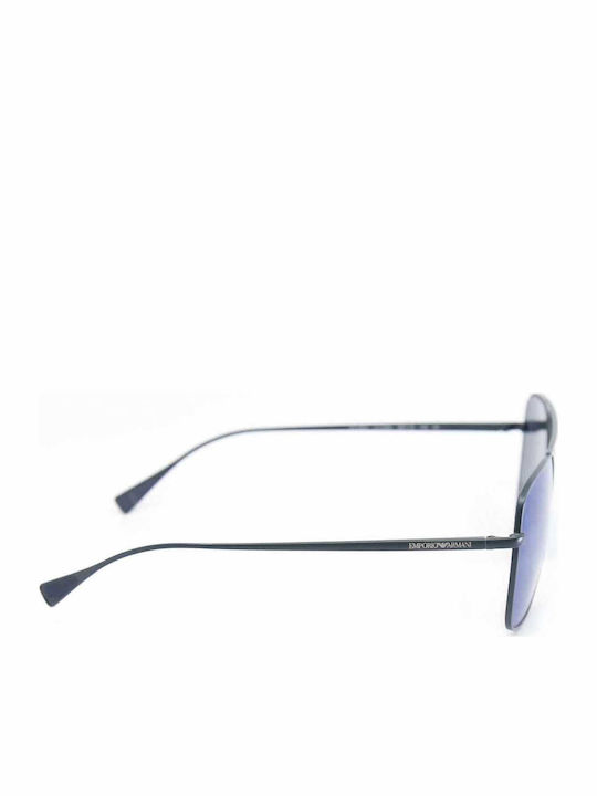 Emporio Armani Men's Sunglasses with Green Metallic Frame and Brown Mirror Lenses EA2053 3173