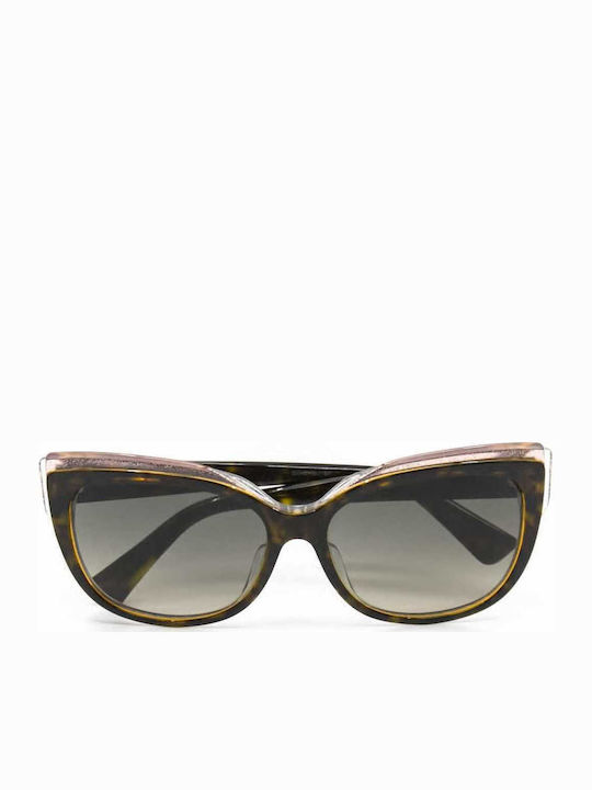 Dior Women's Sunglasses with Brown Plastic Frame DiorGlisten1 E59 HA