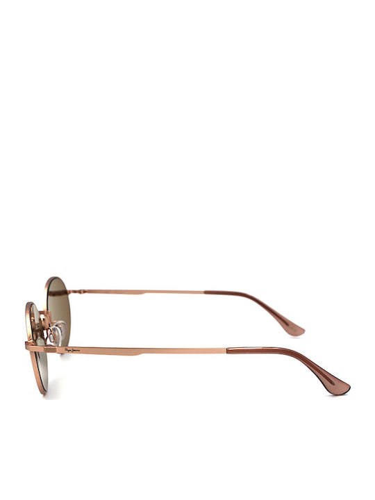 Damen-Sonnenbrille mit Metallrahmen Copper