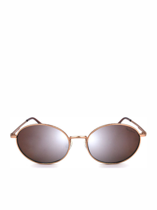 Damen-Sonnenbrille mit Metallrahmen Copper